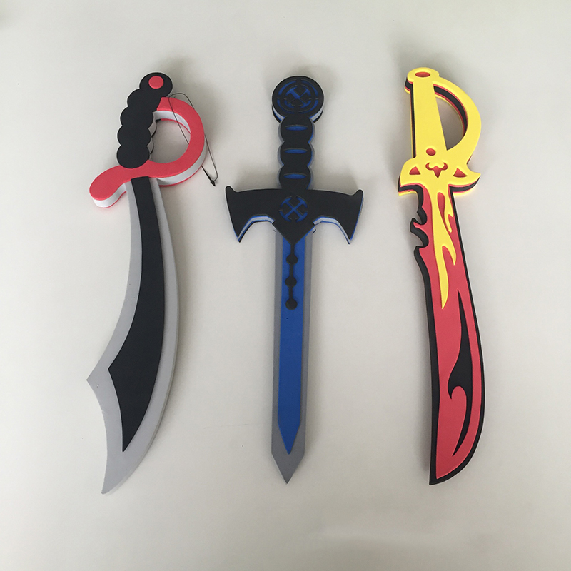 Cosplay Props Eva Foam - سيف قراصنة من مادة EVA، أدوات