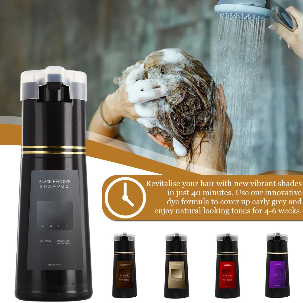 Hair Spray Color - شامبو صبغة الشعر السريع خلال 10