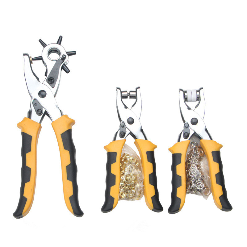 Snap Plier Setter - طقم أدوات صناعة الجلود 3 في