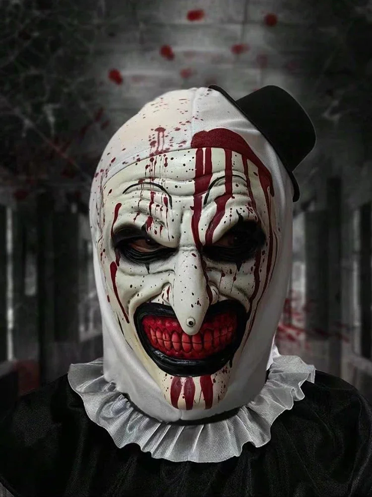 Briar Cosplay Prop - هالوين قناع مخيف المرعب مهرج اللاتكس