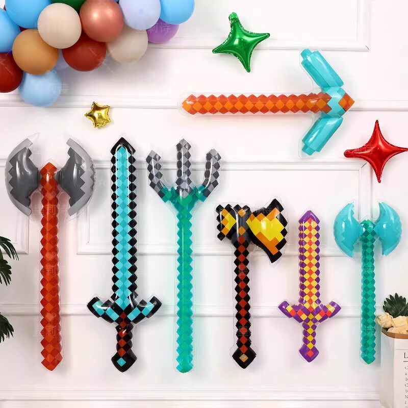 Cosplay Prop Dagger - ألعاب على طراز البكسل، سيف الأحجار