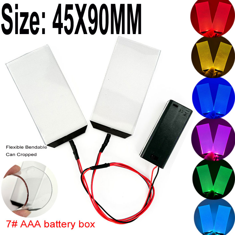 Cosplay Prop Kit - مرنة Led عيون ضوء أطقم خوذة