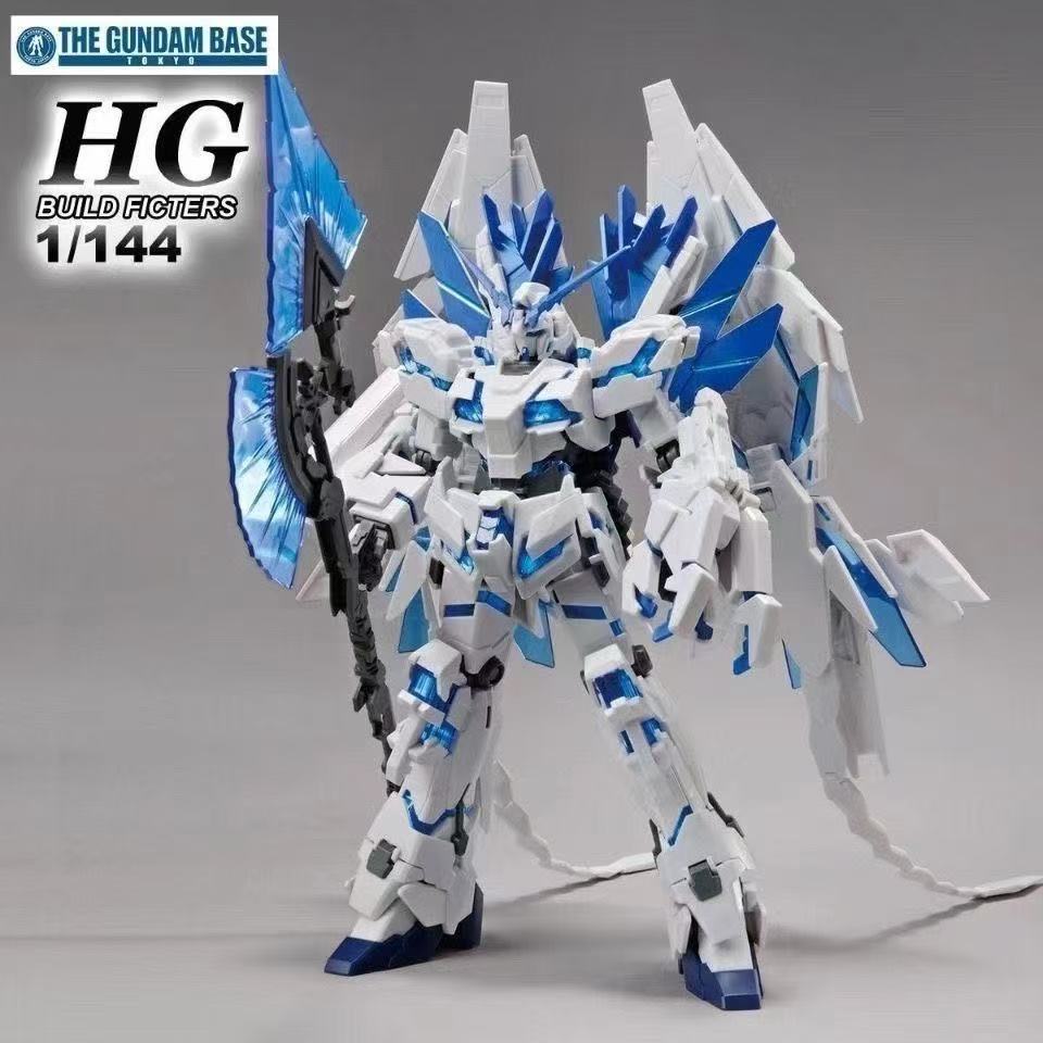 Bandai Gundam Hg - نموذج HG يونيكورن غاندام بيرفكتابلية جانبا،
