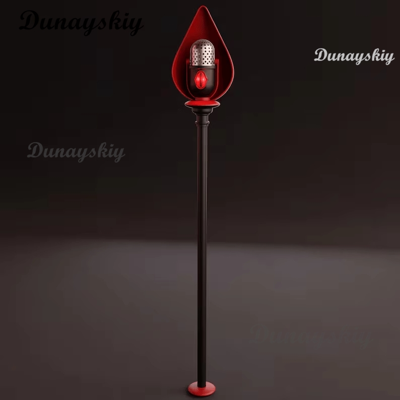 ALASTOR تأثيري الدعائم Hazbin  - مراجعة Detachable Cosplay Prop وسعره
