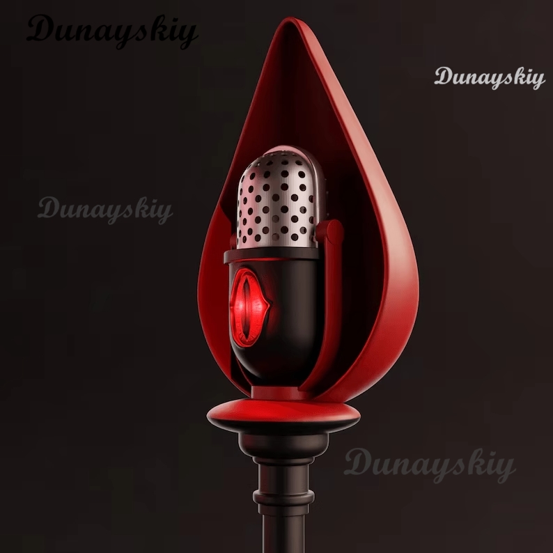 ALASTOR تأثيري الدعائم Hazbin  - مراجعة Detachable Cosplay Prop وسعره