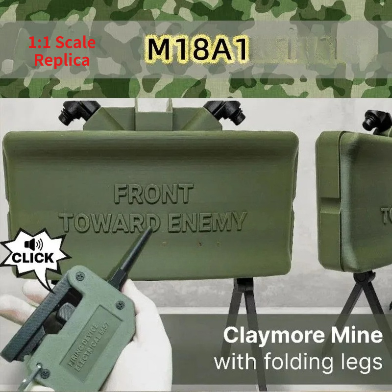 نموذج سيف عريض M18A1 مطبوع بتق - مراجعة Cosplay Prop Kit وسعره