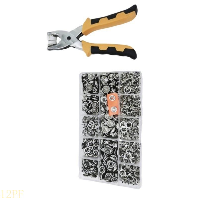مشابك معدنية 12PF 11 مم مع ذو  - مراجعة Snap Plier Setter وسعره