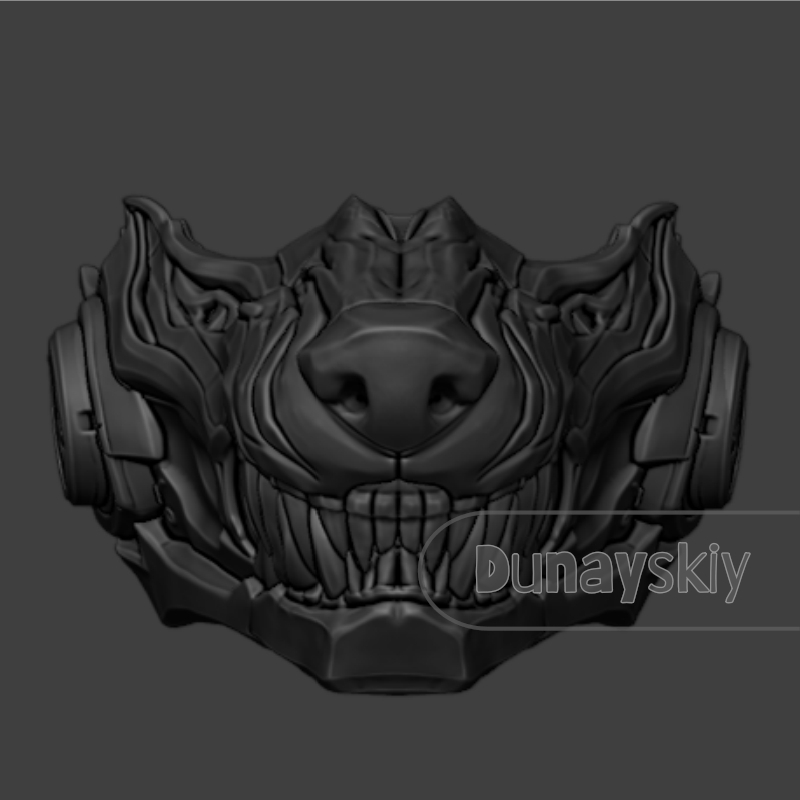 قناع فالكو وولف من لوف آند ديب - مراجعة Cosplay Prop 3D Print وسعره