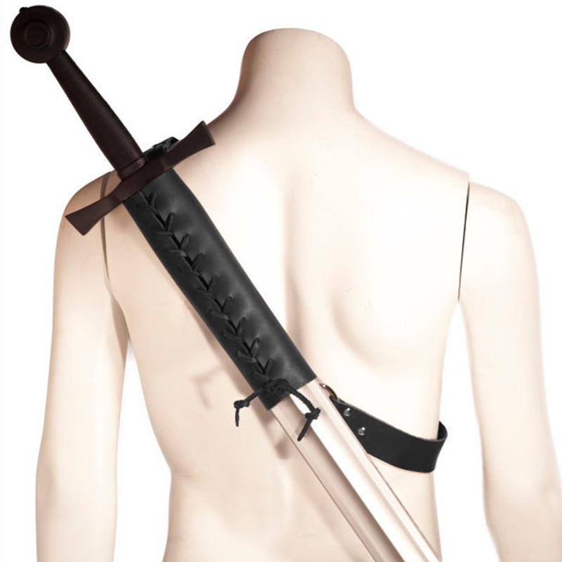 القرون الوسطى بولي Leather الج - مراجعة Cosplay Prop Dagger وسعره