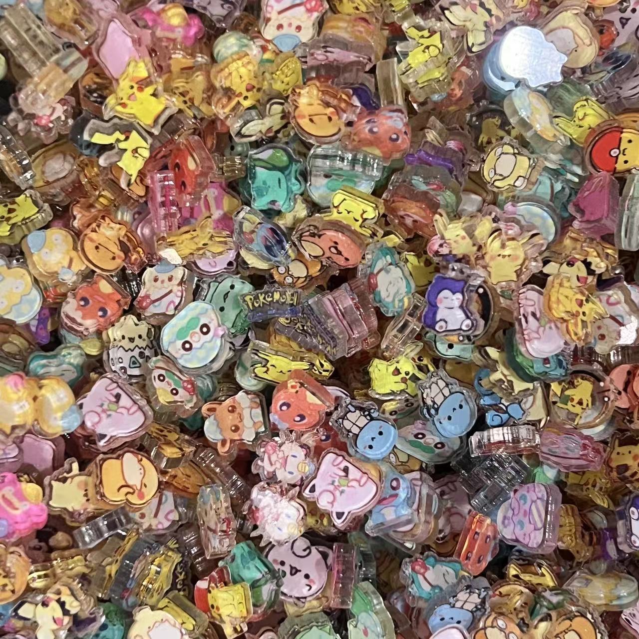 قطع أكريليك صغيرة بوكيمون 1 سم - مراجعة Cosplay Material For Prop وسعره