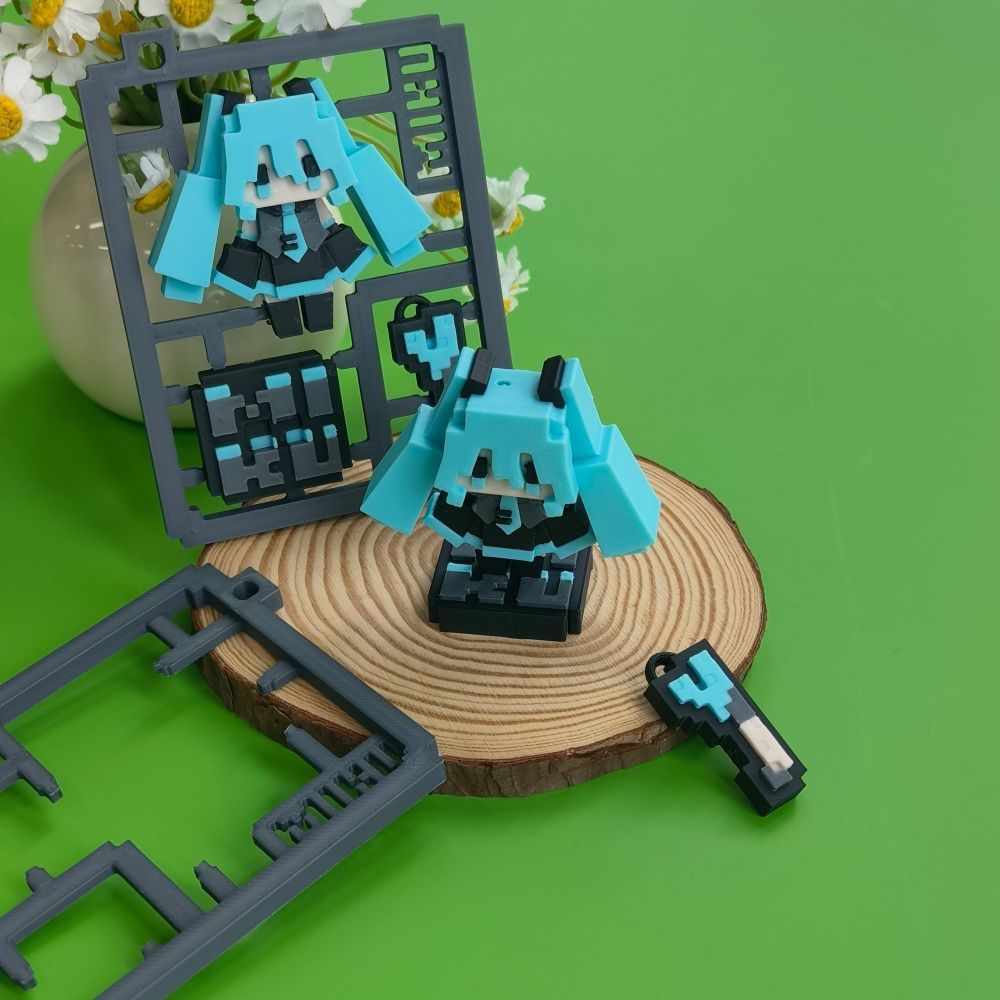 نموذج هاتسوني ميكو ثلاثي الأبع - مراجعة Cosplay Prop 3D Print وسعره