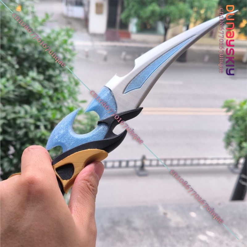 سيكو%Genshin Impact سكين لوفين - مراجعة Cosplay Prop 3D Print وسعره